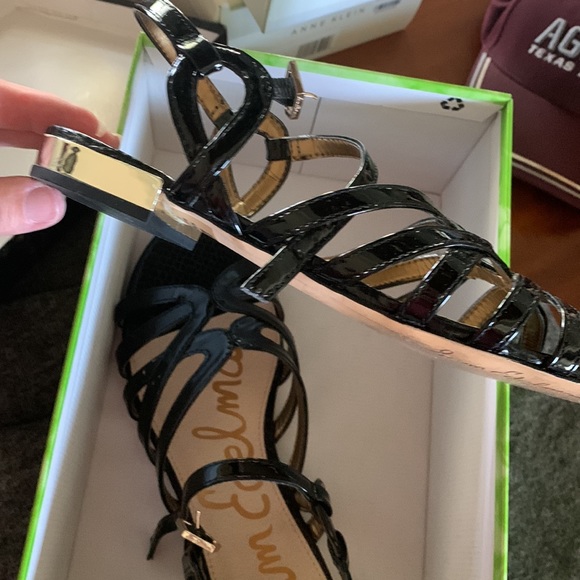 Sam Edelman Daphne black gladiator sandal - Picture 2 of 4